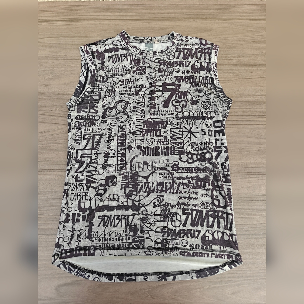 Y2K Sombrio Logo Men's Tank top M